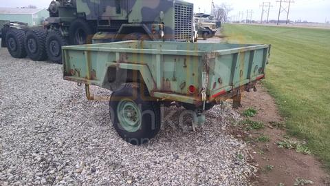 M116A2 3/4 Ton Military Cargo Trailer